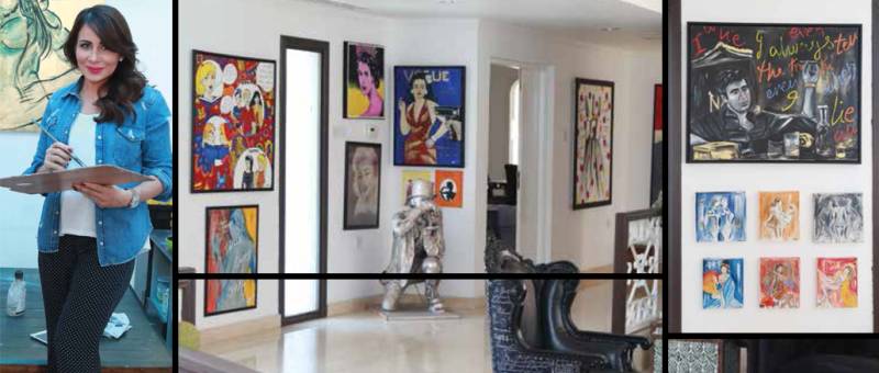 Inside Faiza Shaikh's Art Gallery Home