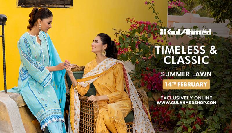 GulAhmed Lawn 2023 brings 500+ beautiful designs - Exclusively Online